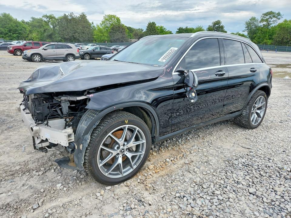 2020 Mercedes-benz Glc VIN W1N0G8DB8LF769507 COPART salvage auction — FRONT END, Tn - Salvage Certificate, sold $8,900 on 2026-07-02 (photo 1)