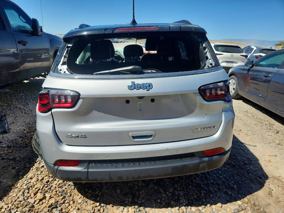 2025 Jeep Compass VIN 3C4NJDCNXST545999 COPART salvage auction — ROLLOVER, Fl - Certificate Of Destruction, sold $1,250 on 2026-07-14 (photo 6)