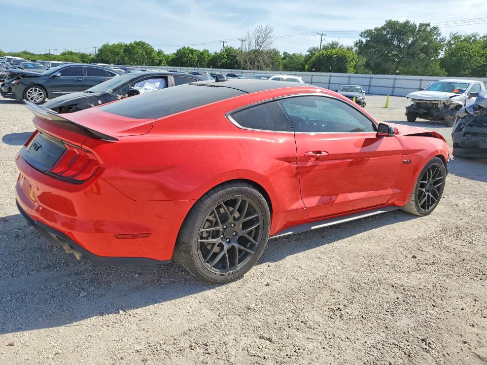 2022 Ford Mustang VIN 1FA6P8CF5N5115102 COPART salvage auction — FRONT END, Tx - Certificate Of Title, sold $15,800 on 2026-07-09 (photo 3)