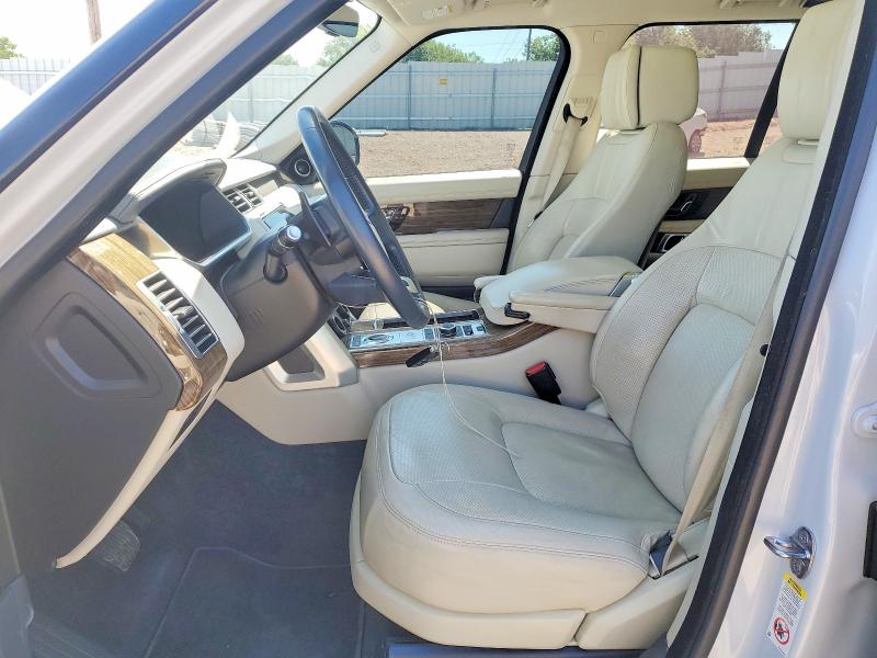2019 Land rover RANGE ROVER VIN SALGS2RE0KA530428 COPART salvage auction — MINOR DENT/SCRATCHES, Ok - Certificate Of Title (P), sold $17,500 on 2026-07-28 (photo 7)
