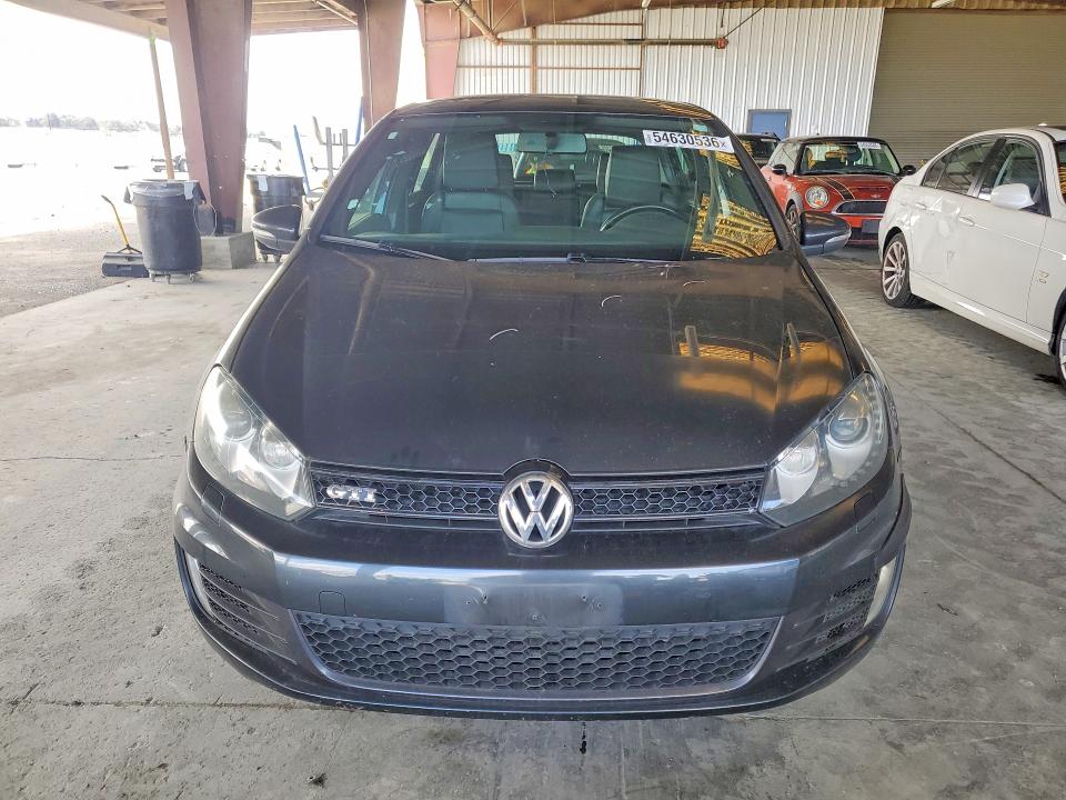 2013 Volkswagen Gti VIN WVWHD7AJ5DW132813 COPART salvage auction — REAR END, Ca - Salvage Certificate, sold $2,650 on 2026-08-10 (photo 5)