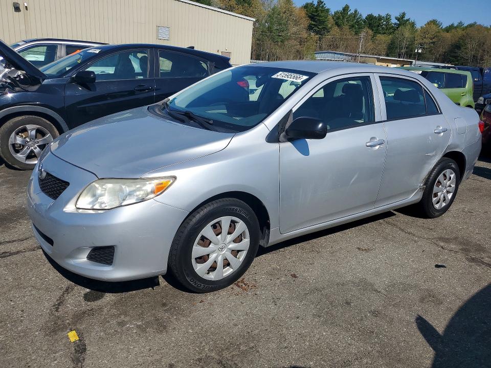 2009 Toyota Corolla VIN JTDBL40E399065761 COPART salvage auction — SIDE, Wv - Salvage Certificate, sold $1,350 on 2026-07-28 (photo 1)