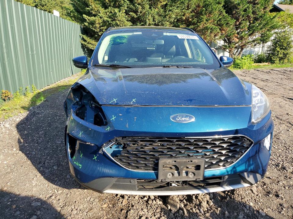 2020 Ford Escape VIN 1FMCU9J91LUA48618 COPART salvage auction — FRONT END, Md - Cert Of Salvage > 75% Damage, sold $7,000 on 2026-07-27 (photo 5)
