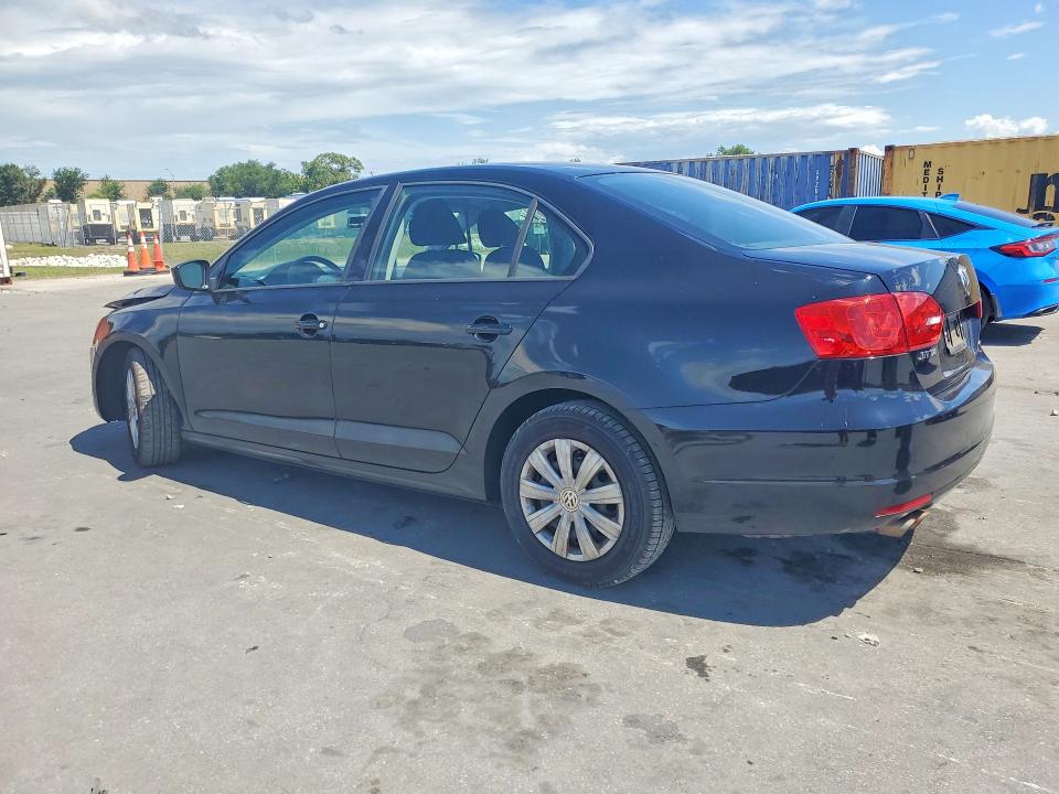 2014 Volkswagen Jetta VIN 3VW2K7AJ7EM442021 COPART salvage auction — FRONT END, FL - CERT OF TITLE SLVG REBUILDABLE, sold $750 on 2026-07-02 (photo 2)