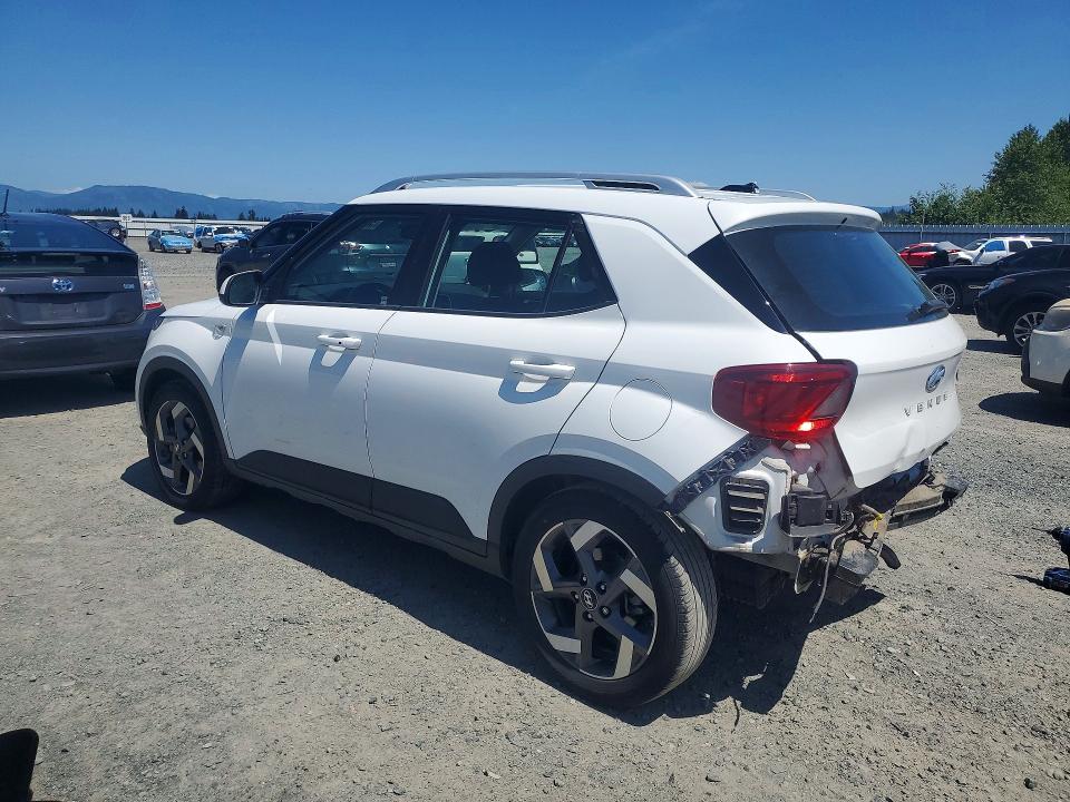 2024 Hyundai Venue VIN KMHRC8A39RU311353 COPART salvage auction — REAR END, Wa - Bill Of Sale, sold $5,100 on 2026-07-13 (photo 2)