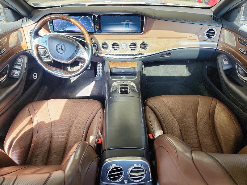 2015 Mercedes-benz S class VIN WDDUG8FB1FA088487 COPART salvage auction — MINOR DENT/SCRATCHES, Ny - Certificate Of Title (P), sold $11,000 on 2026-07-30 (photo 8)