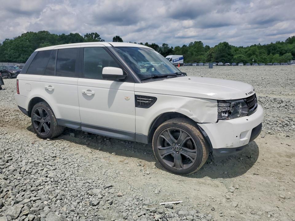 2013 Land rover RANGE ROVER VIN SALSF2D45DA768680 COPART salvage auction — FRONT END, Nc - Salvage Certificate Of Title, sold $1,300 on 2026-07-08 (photo 4)
