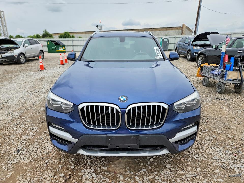 2018 BMW X3 VIN 5UXTR9C57JLD71852 COPART salvage auction — MINOR DENT/SCRATCHES, Oh - Dealer Only Clean Title (P), sold $7,300 on 2026-07-02 (photo 5)