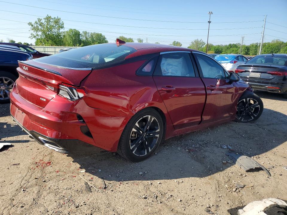 2024 Kia K5 VIN 5XXG64J25RG239107 COPART salvage auction — FRONT END, MI - SCRAP CERTIFICATE OF TITLE, sold $2,500 on 2026-07-24 (photo 3)