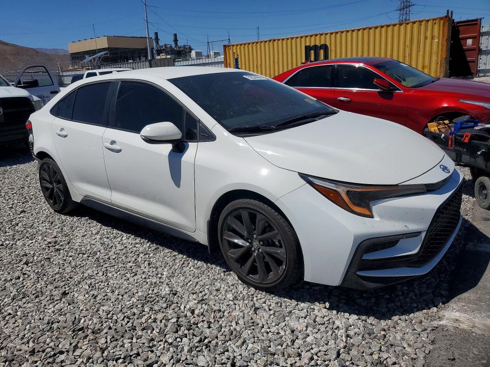 2025 Toyota Corolla VIN 5YFS4MCE6SP220747 COPART salvage auction — REAR END, Nv - Salvage Title, sold $7,000 on 2026-07-15 (photo 4)