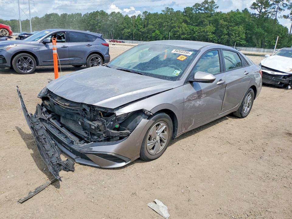 2024 Hyundai Elantra VIN KMHLL4DG0RU680759 COPART salvage auction — FRONT END, La - Cert Of Title-Salvage, sold $2,500 on 2026-07-24 (photo 1)