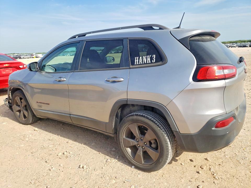 2016 Jeep Cherokee VIN 1C4PJLCB8GW283992 COPART salvage auction — FRONT END, Tx - Salvage Vehicle Title, sold $1,650 on 2026-07-09 (photo 2)
