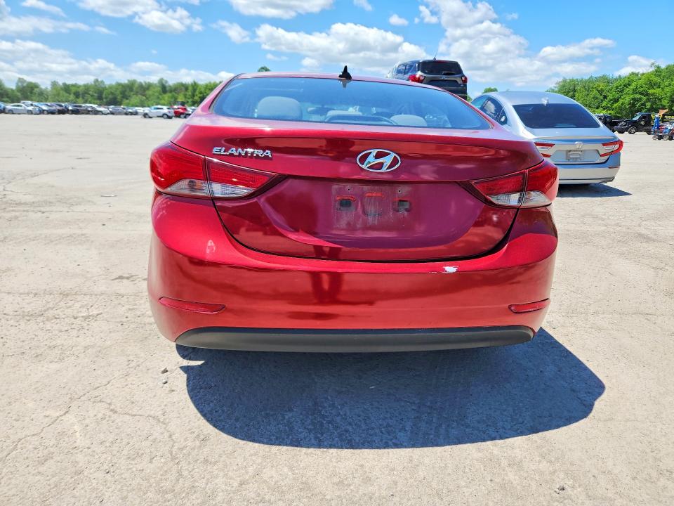 2016 Hyundai Elantra VIN 5NPDH4AE4GH680445 COPART salvage auction — SIDE, Pa - Certificate Of Salvage, sold $2,050 on 2026-07-02 (photo 6)
