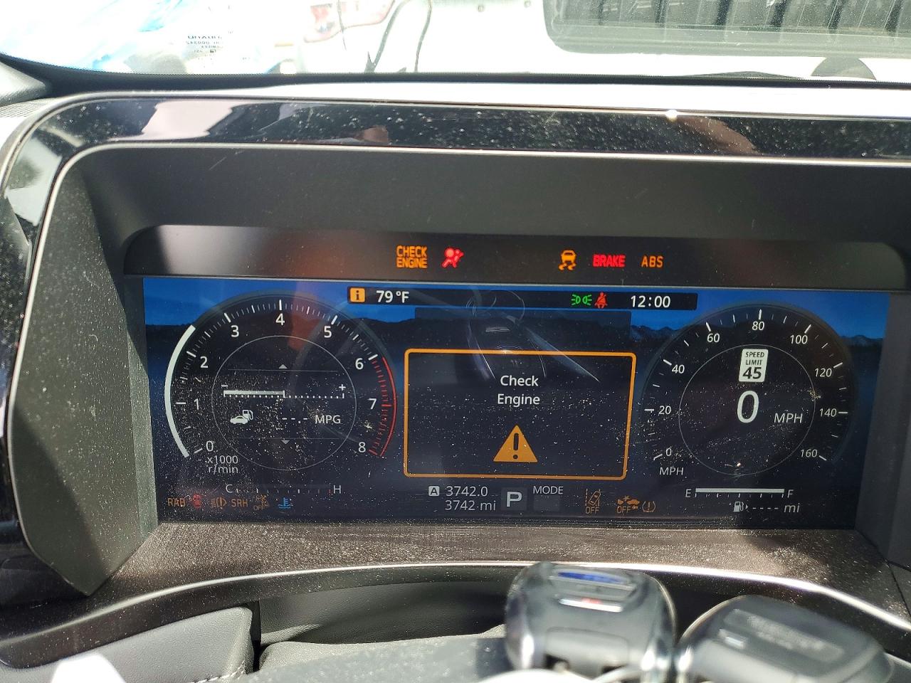 2026 Subaru Outback VIN JF2BURJD9TY454743 COPART salvage auction — All Over, MS - CERT OF TITLE-SALVAGED, sold $12,200 on 2026-06-25 (photo 9)
