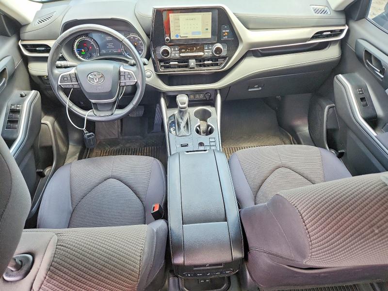 2024 Toyota Highlander VIN 5TDKARAH0RS536925 COPART salvage auction — FRONT END, Ga - Cert Of Title-Salvage, sold $17,100 on 2026-07-02 (photo 8)
