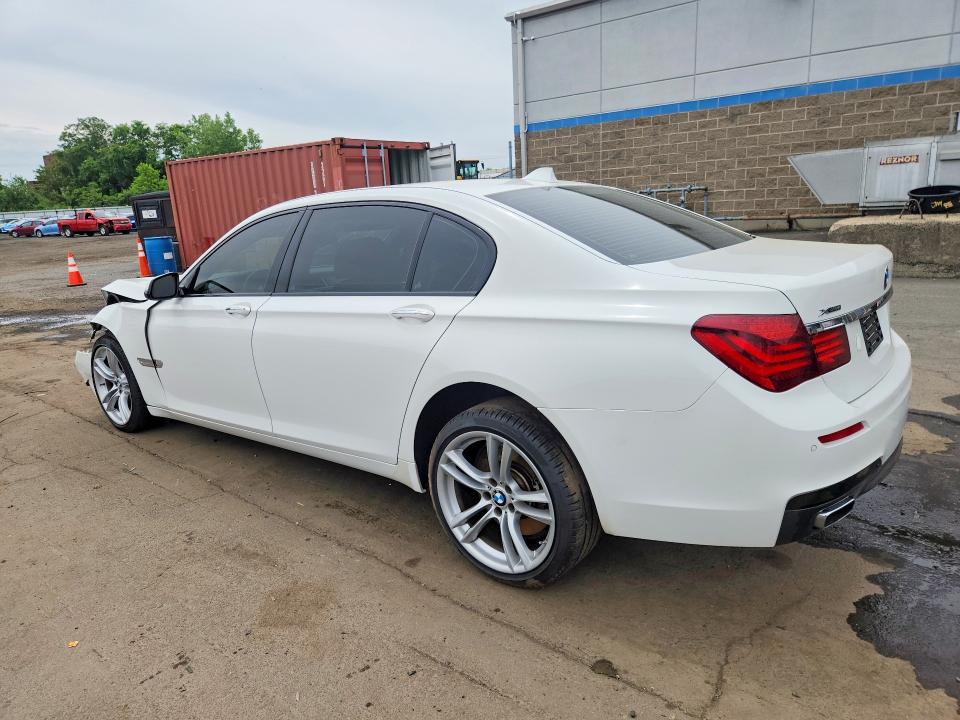 2014 BMW 7er VIN WBAYF8C56ED141806 COPART salvage auction — FRONT END, Ct - Cert Of Title-Salvage, sold $2,350 on 2026-08-04 (photo 2)