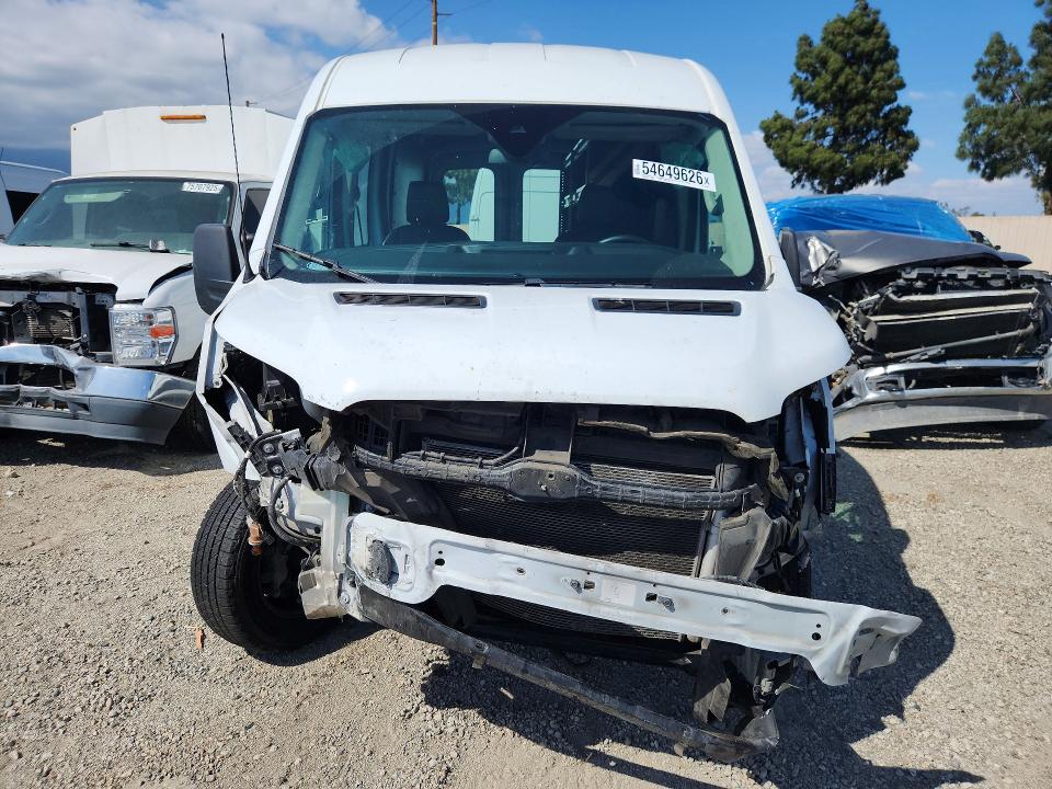 2020 Ford Transit VIN 1FTBR1C81LKB17150 COPART salvage auction — FRONT END, Ca - Salvage Certificate, sold $3,050 on 2026-07-29 (photo 5)