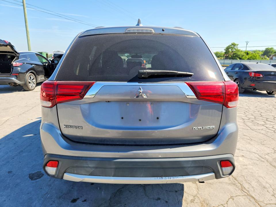 2018 Mitsubishi Outlander VIN JA4AD2A37JZ052763 COPART salvage auction — FRONT END, Tn - Salvage Certificate, sold $2,700 on 2026-07-20 (photo 6)