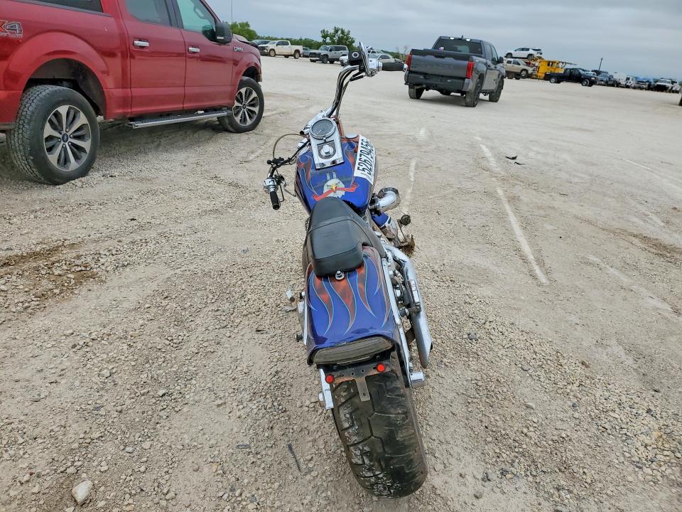 2007 Harley-davidson Softail VIN 1HD1BV51X7Y055417 COPART salvage auction — FRONT END, TX - SALVAGE VEHICLE TITLE, sold $800 on 2026-07-02 (photo 4)