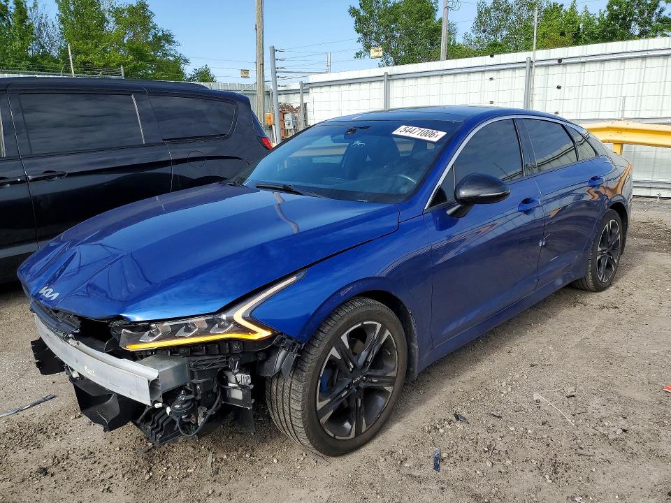 2022 Kia K5 VIN 5XXG64J28NG091044 COPART salvage auction — FRONT END, In - Cert Of Title-Salvage Title, sold $4,600 on 2026-07-20 (photo 1)