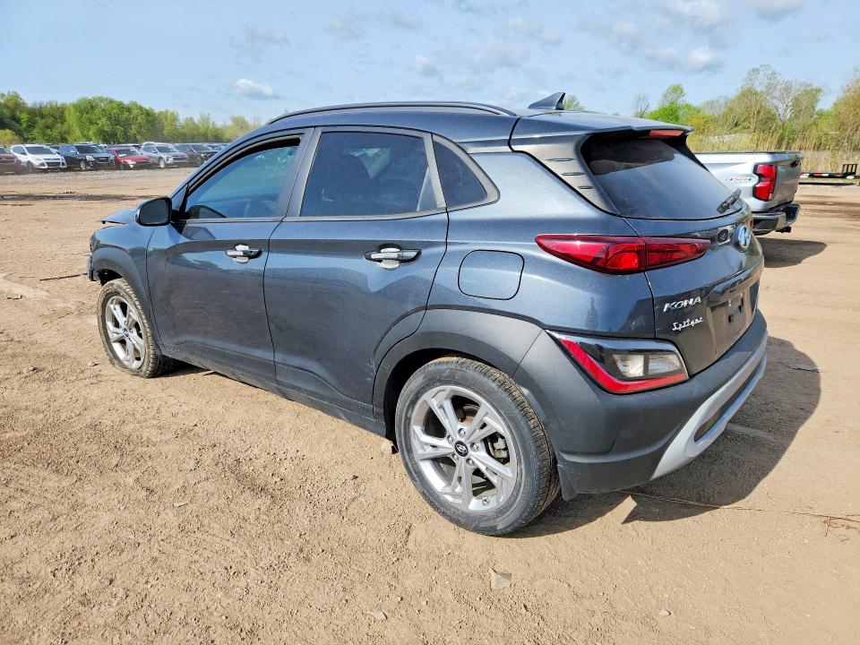 2022 Hyundai Kona VIN KM8K62AB2NU803861 COPART salvage auction — FRONT END, Oh - Cert Of Title-Salvage, sold $2,300 on 2026-07-09 (photo 2)