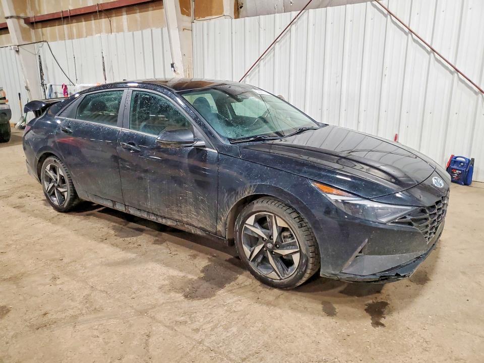 2022 Hyundai Elantra VIN KMHLN4AJ0NU013856 COPART salvage auction — REAR END, AK - BILL OF SALE- SALVAGE, sold $4,000 on 2026-07-14 (photo 4)