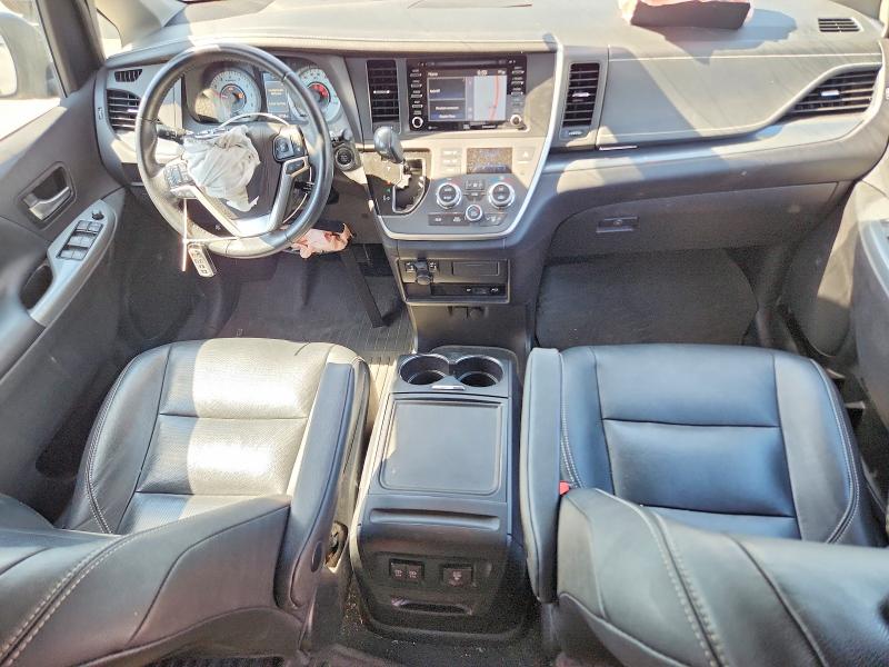 2020 Toyota Sienna VIN 5TDXZ3DCXLS087367 COPART salvage auction — FRONT END, Ca - Salvage Certificate, sold $11,200 on 2026-07-14 (photo 8)