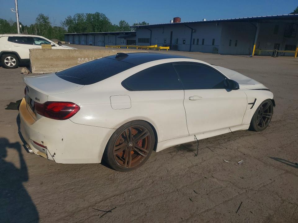 2016 BMW M4 VIN WBS3R9C50GK336317 COPART salvage auction — FRONT END, Wv - Certificate Of Title, sold $13,200 on 2026-07-28 (photo 3)