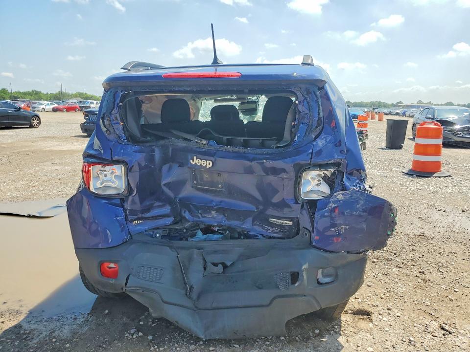 2017 Jeep VIN ZACCJABB3HPF13201 COPART salvage auction — REAR END, Tx - Salvage Vehicle Title, sold $725 on 2026-07-06 (photo 6)