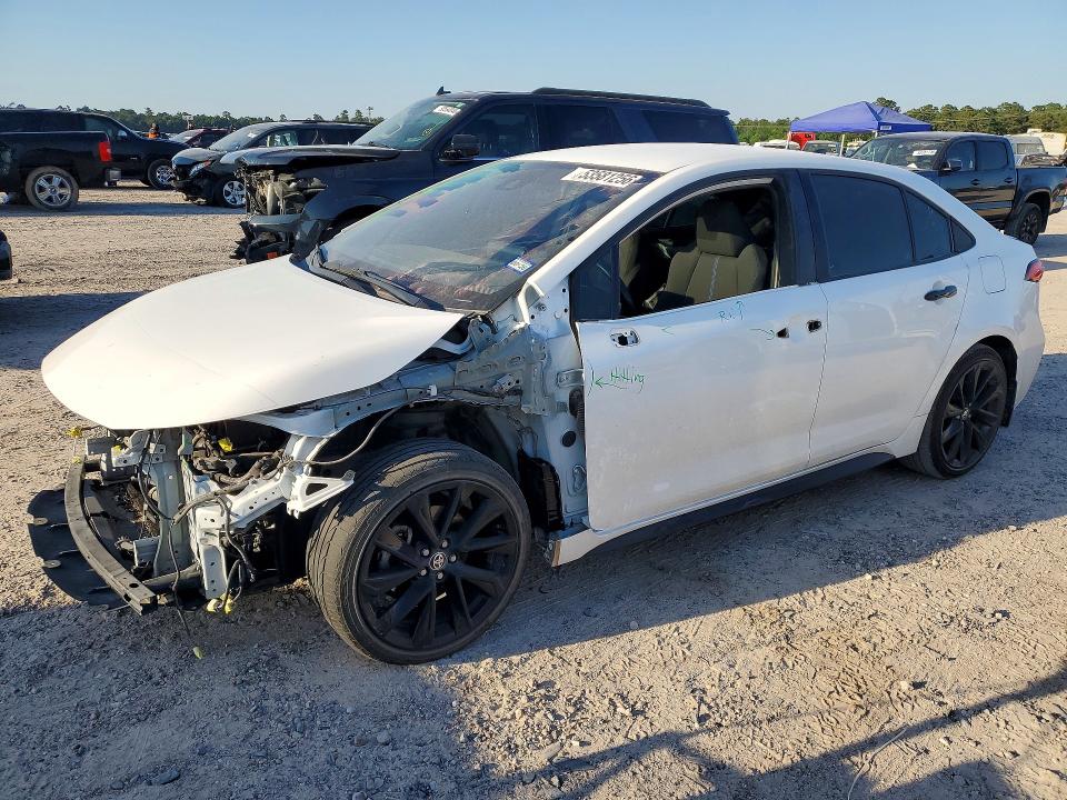 2022 Toyota VIN 5YFS4MCE7NP132813 COPART salvage auction — FRONT END, Tx - Salvage Vehicle Title, sold $4,950 on 2026-07-10 (photo 1)