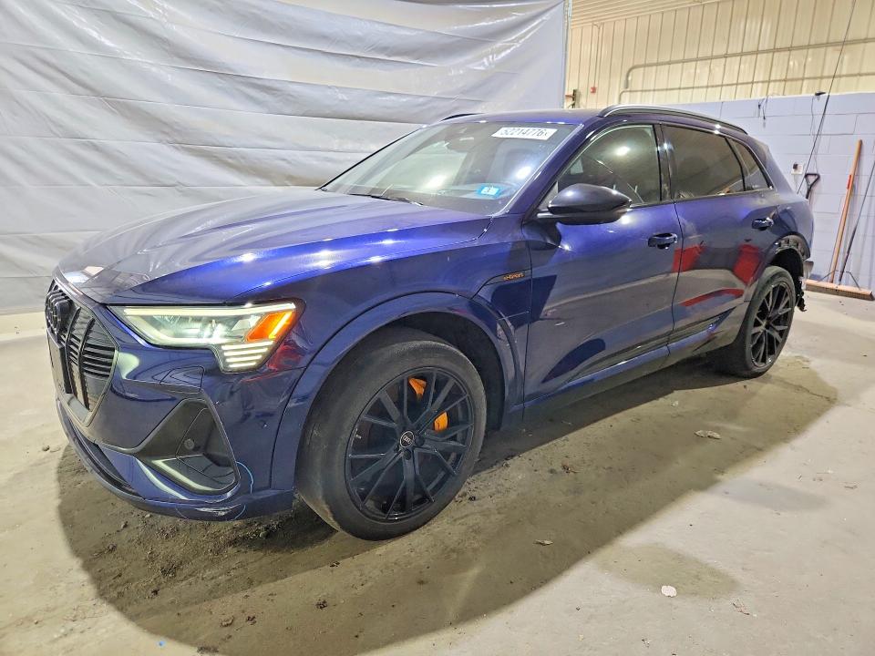 2022 Audi E-tron VIN WA1VABGE0NB015345 COPART salvage auction — REAR END, Nh - Cert Of Title-Salvage, sold $12,600 on 2026-07-28 (photo 1)