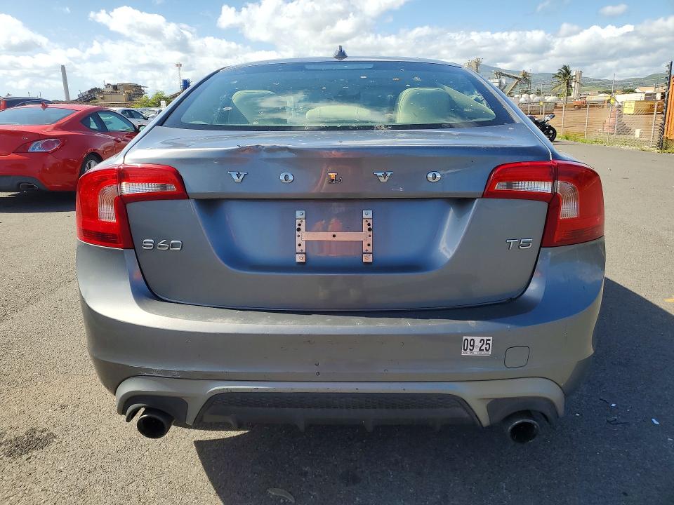 2017 Volv S60 VIN YV126MFL1H2424023 COPART salvage auction — SIDE, HI - CERTIFICATE OF SALVAGE, sold $50 on 2026-08-03 (photo 6)