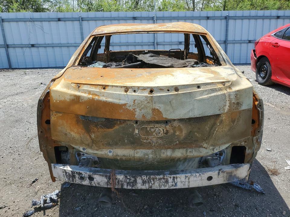 2015 Cadillac Ats VIN 1G6AA5RX0F0129866 COPART salvage auction — VANDALISM, On - Permit Irrepairable, sold $150 on 2026-07-02 (photo 6)