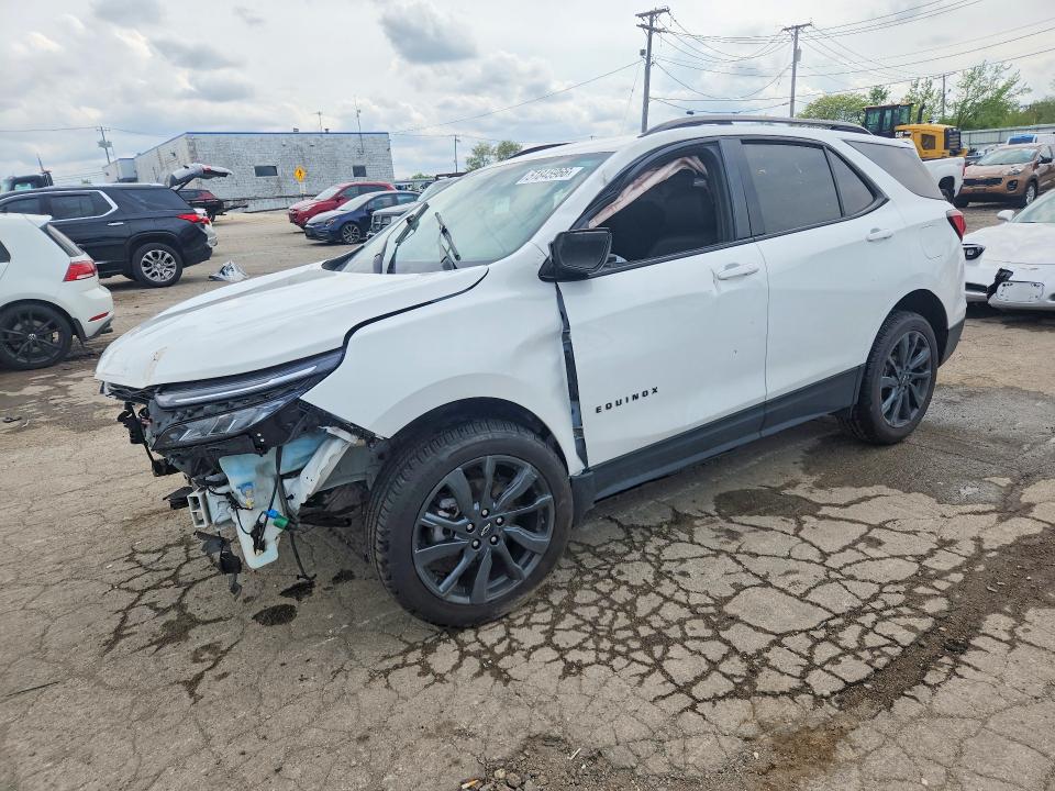 2022 Chevrolet VIN 3GNAXMEV5NS225565 COPART salvage auction — FRONT END, Il - Salvage Certificate, sold $3,400 on 2026-07-03 (photo 1)