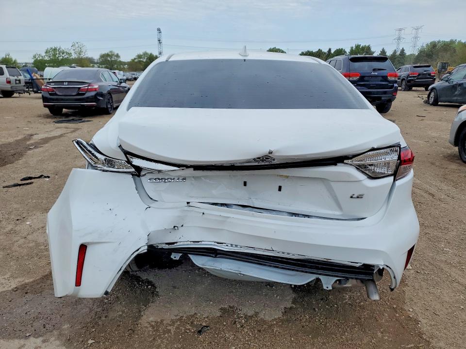 2026 Toyota Corolla VIN 5YFB4MDE9TP376717 COPART salvage auction — REAR END, Il - Salvage Certificate, sold $8,200 on 2026-07-07 (photo 6)