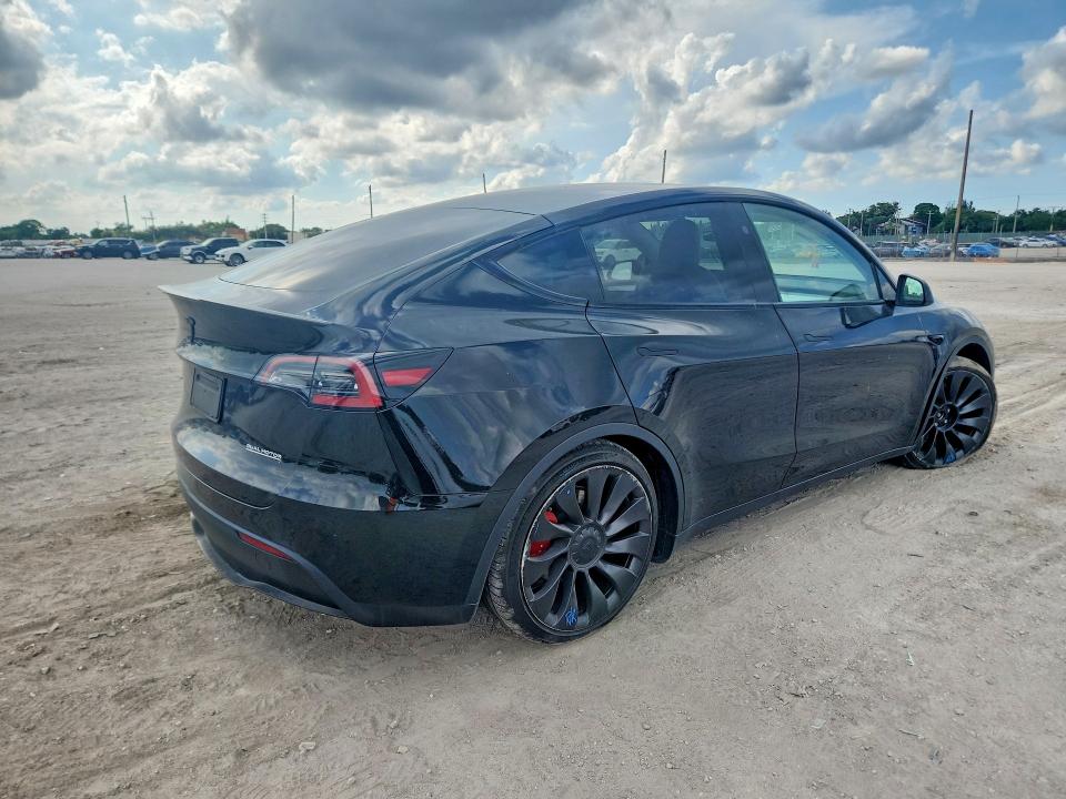 2023 Tesla VIN 7SAYGDEF5PF822990 COPART salvage auction — FRONT END, Fl - Cert Of Title Slvg Rebuildable, sold $15,700 on 2026-07-16 (photo 3)