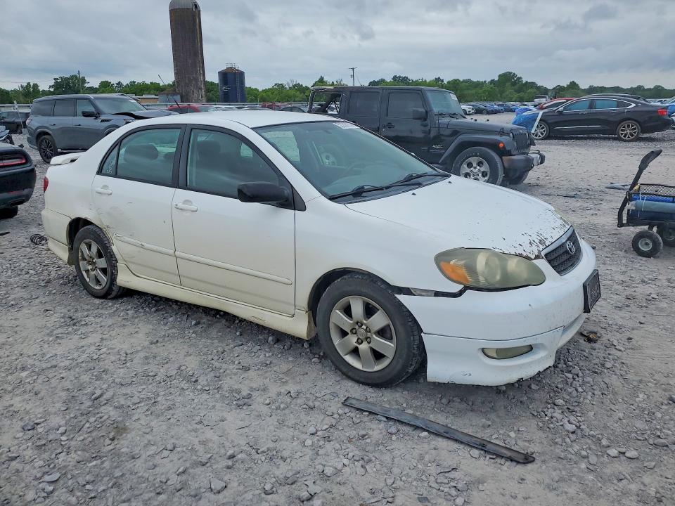 2007 Toyota Corolla VIN 2T1BR32E27C780575 COPART salvage auction — REAR END, Al - Cert Of Title-Salvage Title, sold $2,350 on 2026-07-02 (photo 4)