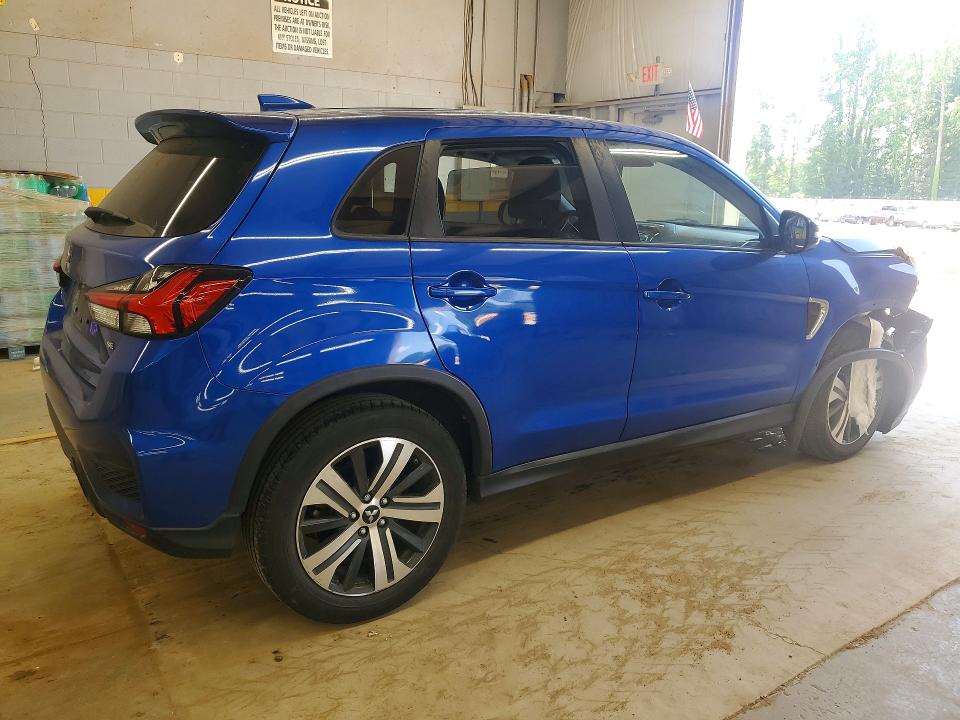 2022 Mitsubishi VIN JA4APVAUXNU000208 COPART salvage auction — FRONT END, Nc - Salvage Certificate Of Title, sold $2,100 on 2026-07-29 (photo 3)
