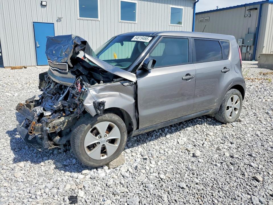 2015 Kia VIN KNDJN2A29F7221064 COPART salvage auction — FRONT END, Oh - Cert Of Title-Salvage, sold $325 on 2026-07-17 (photo 1)