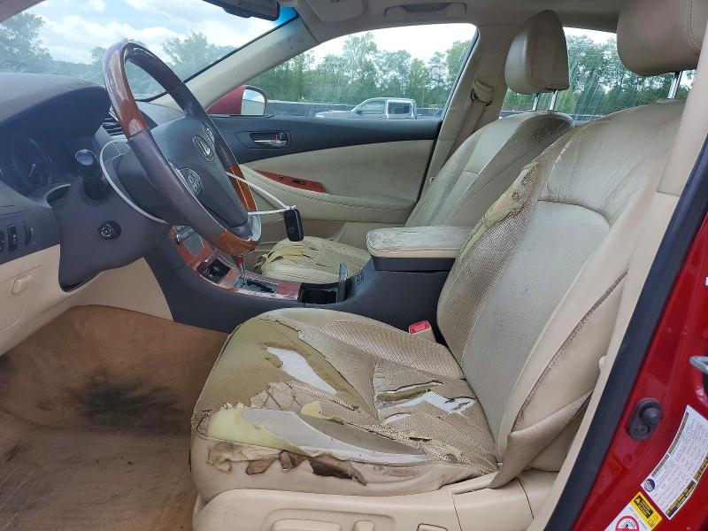 2010 Lexus ES VIN JTHBK1EG1A2380386 COPART salvage auction — REAR END, Sc - Cert Of Title-Salvage, sold $925 on 2026-07-13 (photo 7)