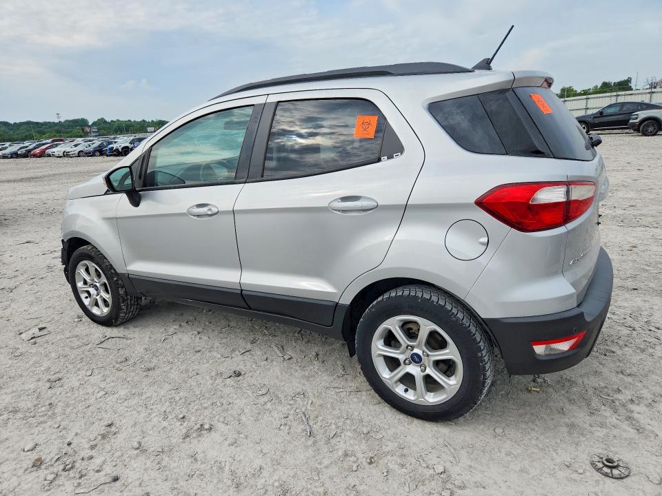2018 Ford Ecosport VIN MAJ3P1TEXJC182799 COPART salvage auction — FRONT END, Il - Salvage Certificate, sold $800 on 2026-07-27 (photo 2)