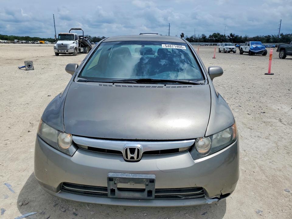2008 Honda Civic VIN 1HGFA165X8L034054 COPART salvage auction — REAR END, Tx - Salvage Vehicle Title, sold $800 on 2026-07-02 (photo 5)