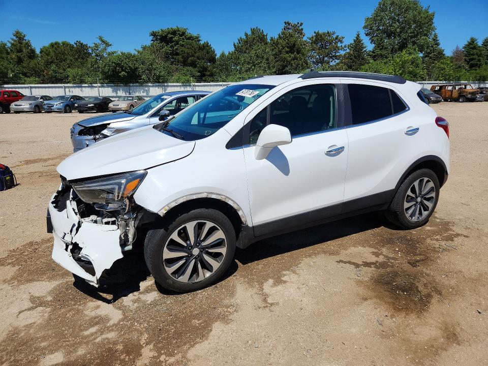 2021 Buick Encore VIN KL4CJASBXMB316900 COPART salvage auction — FRONT END, Il - Salvage Certificate, sold $2,650 on 2026-07-21 (photo 1)