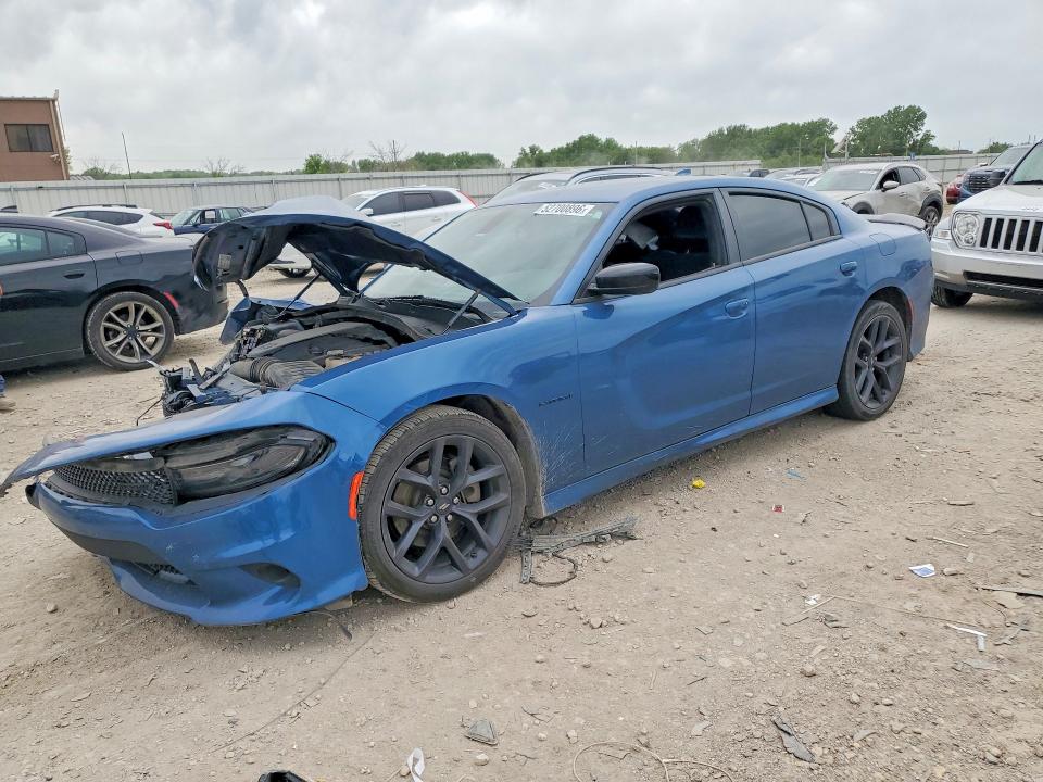 2021 Dodge VIN 2C3CDXCTXMH612843 COPART salvage auction — FRONT END, Ks - Cert Of Title-Salvage, sold $3,650 on 2026-07-02 (photo 1)