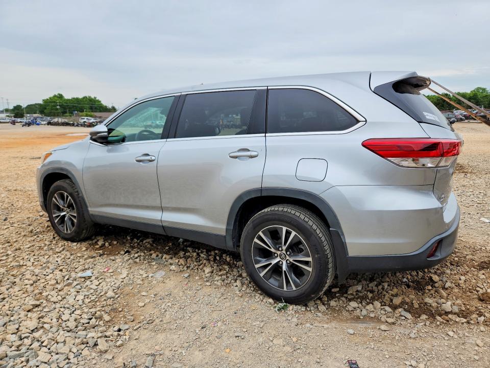 2019 Toyota Highlander VIN 5TDZARFH7KS057706 COPART salvage auction — FRONT END, AL - CERT OF TITLE-SALVAGE TITLE, sold $8,200 on 2026-07-08 (photo 2)