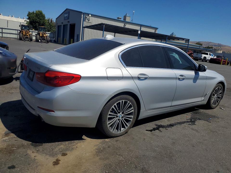 2019 BMW 5er VIN WBAJA5C55KBX86243 COPART salvage auction — FRONT END, Ca - Salvage Certificate, sold $7,500 on 2026-07-15 (photo 3)
