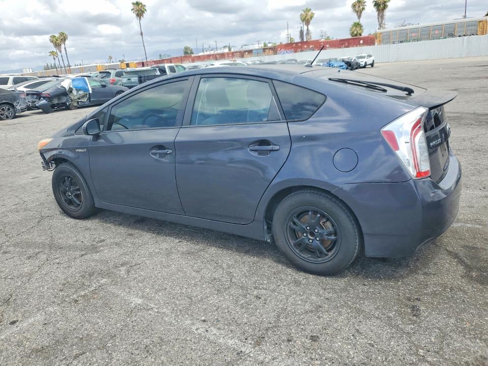 2013 Toyota Prius VIN JTDKN3DUXD5627922 COPART salvage auction — FRONT END, CA - SALVAGE CERTIFICATE, sold $1,550 on 2026-07-24 (photo 2)