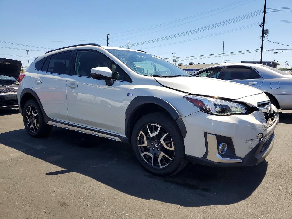 2020 Subaru Xv VIN JF2GTDEC3LH215864 COPART salvage auction — FRONT END, Ca - Salvage Certificate, sold $7,700 on 2026-07-13 (photo 4)