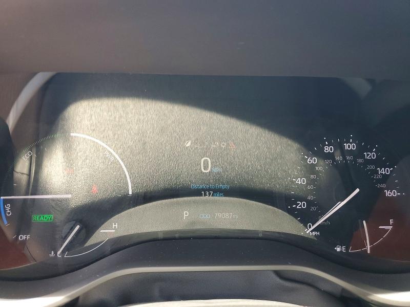 2022 Toyota Sienna VIN 5TDKRKEC6NS098632 COPART salvage auction — HAIL, Tx - Certificate Of Title, sold $22,000 on 2026-07-09 (photo 9)