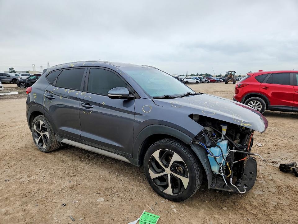 2018 Hyundai Tucson VIN KM8J33ALXJU767429 COPART salvage auction — HAIL, Tx - Certificate Of Title, sold $2,650 on 2026-07-03 (photo 4)